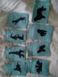 dog treat draw string bags